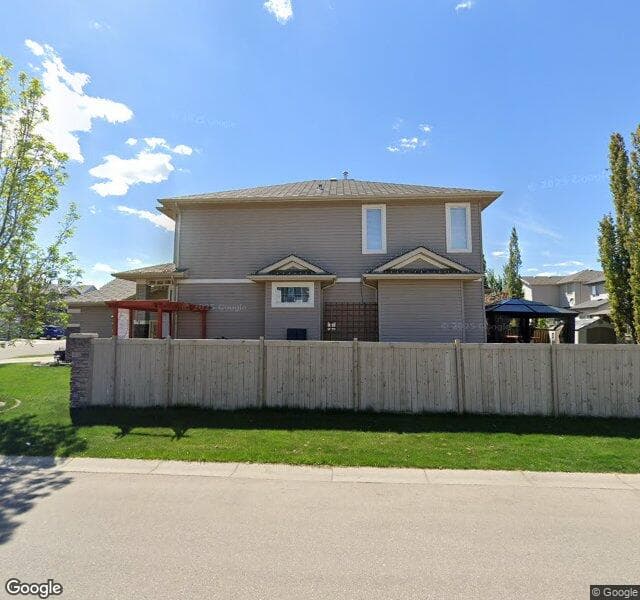 Street view of 223 Panamount Villas NW, Calgary
