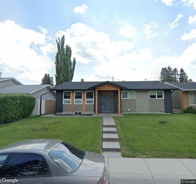 Street view of 12 Allandale Close SE, Calgary
