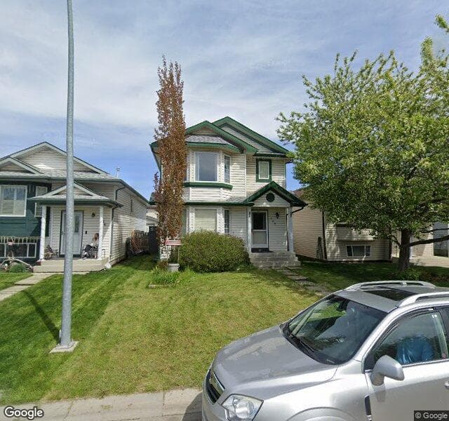 Street view of 130 Erin Meadow Crescent SE, Calgary