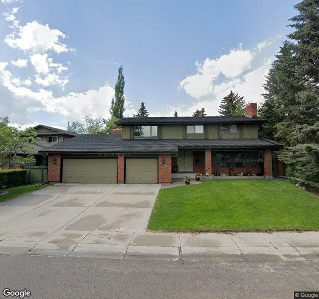 Street view of 1055 Edgemont Road NW, Calgary