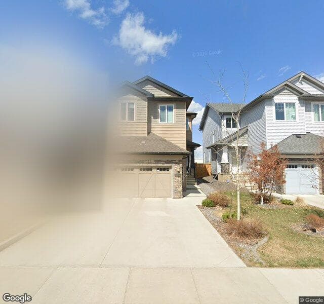Street view of 15856 10 Avenue SW, Edmonton
