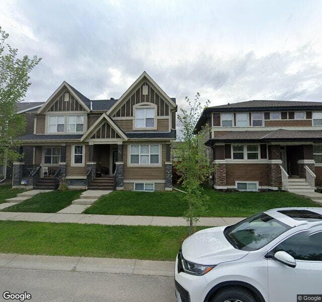Street view of 314 Chaparral Valley Drive SE, Calgary