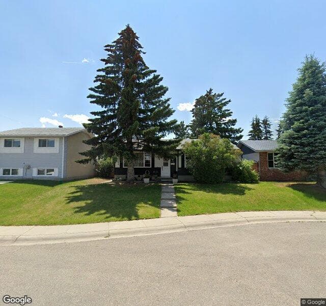Street view of 143 Penmeadows Close SE, Calgary