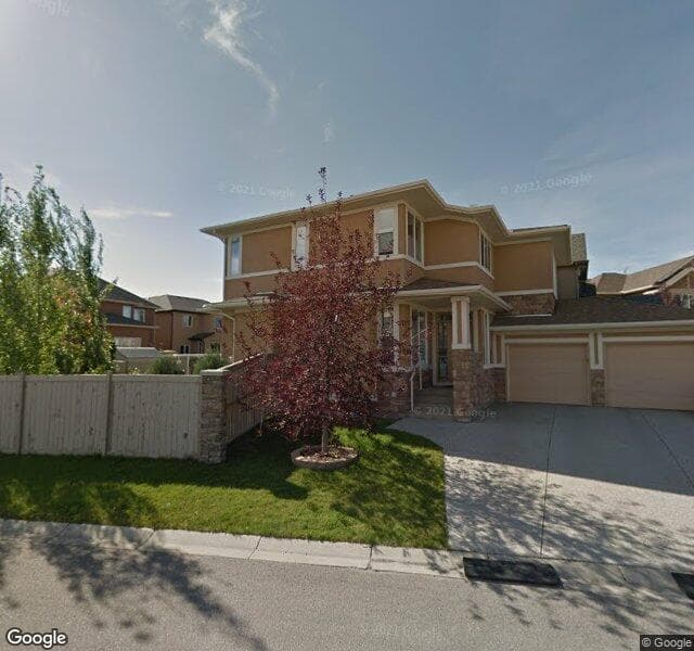 Street view of 101 Panatella Heath NW, Calgary
