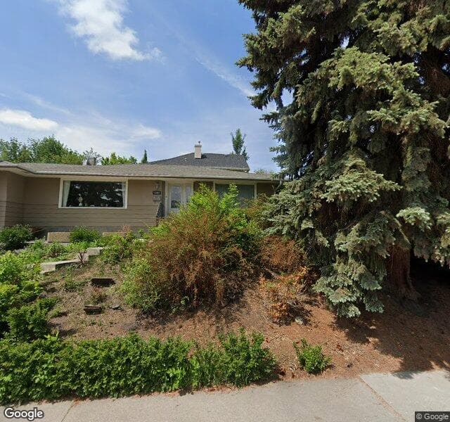 Street view of 1207 Kingston Street NW, Calgary