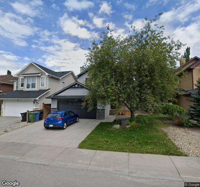 Street view of 16 Hidden Creek Circle NW, Calgary