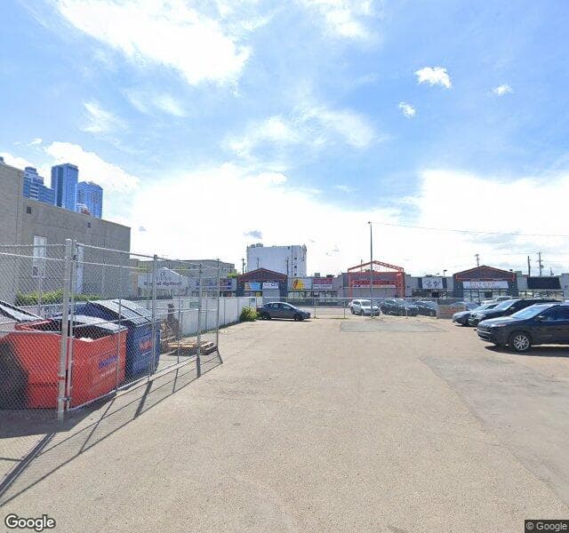 Street view of 10643 98 Street, Edmonton
