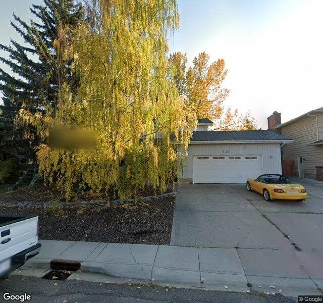 Street view of 235 Oakside Road SW, Calgary