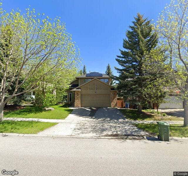 Street view of 116 Woodfield Road SW, Calgary