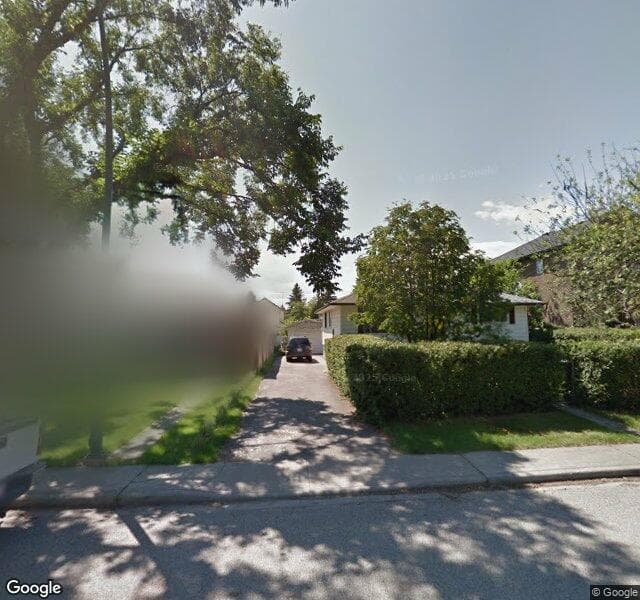 Street view of 3331 40 Street SW, Calgary