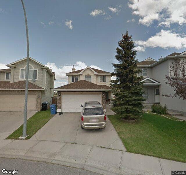 Street view of 153 Simcoe Circle SW, Calgary