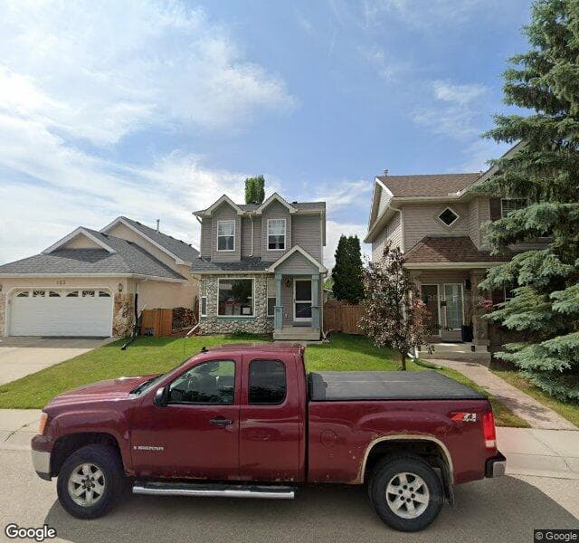 Street view of 119 Chaparral Ridge Way SE, Calgary