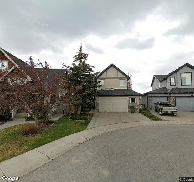 Street view of 102 Arbour Vista Close NW, Calgary
