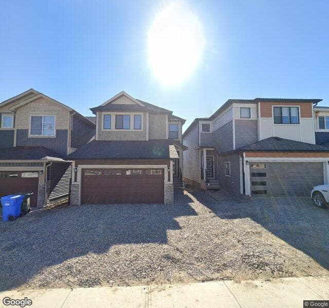 Street view of 296 Homestead Grove NE, Calgary