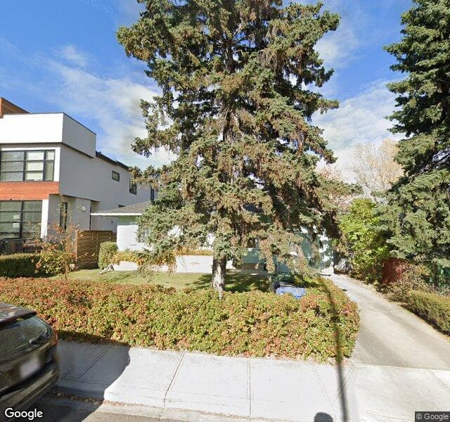 Street view of 2-1524 29 Avenue SW, Calgary