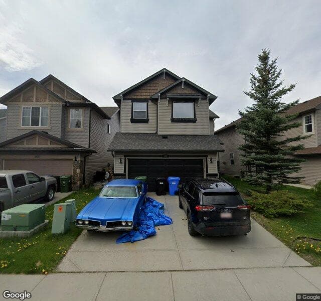 Street view of 121 Chapalina Heights SE, Calgary