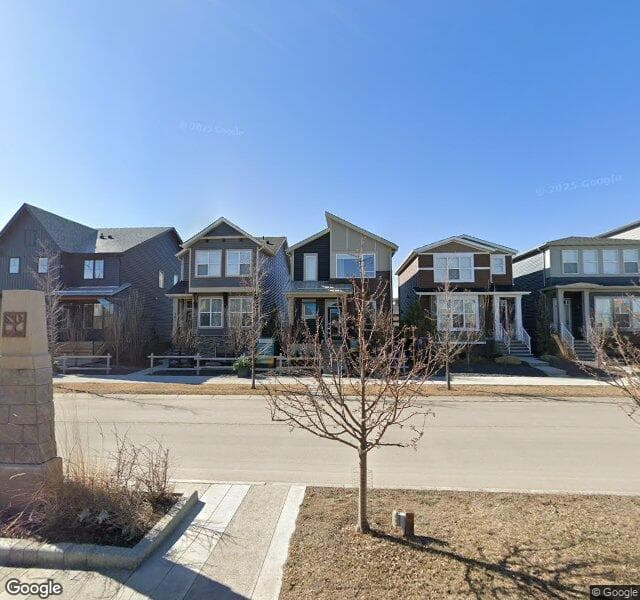 Street view of 123 Livingston Avenue NE, Calgary