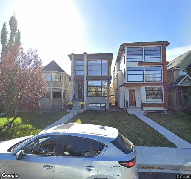 Street view of 1831 Broadview Road NW, Calgary