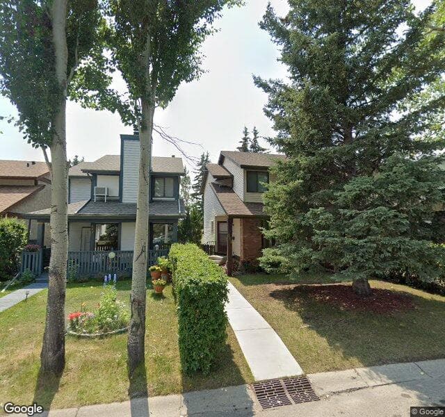 Street view of 115 Woodfield Close SW, Calgary