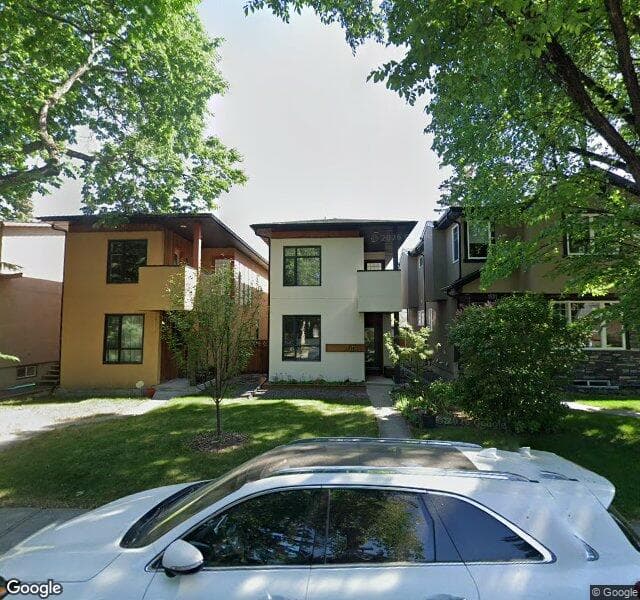 Street view of 1519 22 Avenue NW, Calgary