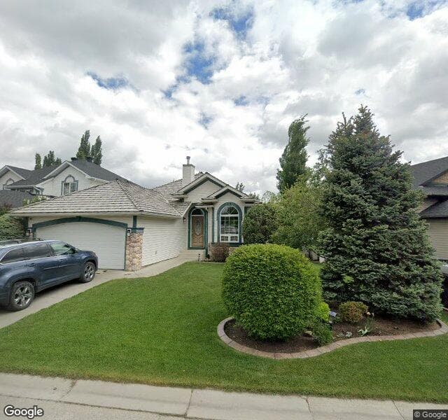 Street view of 110 Rocky Ridge Landing NW, Calgary