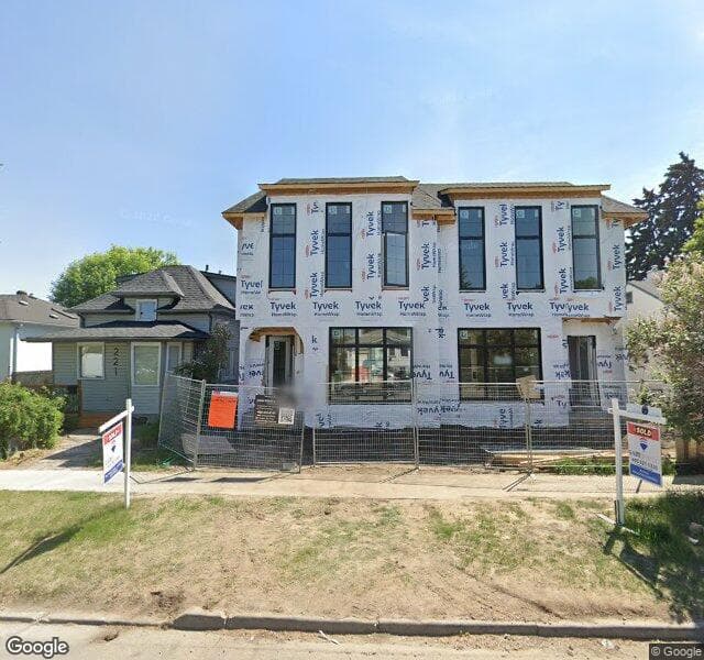 Street view of 219 18 Avenue NE, Calgary