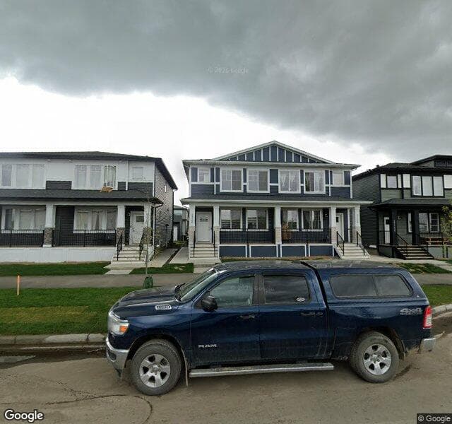 Street view of 21146 Sheriff King Street SW, Calgary