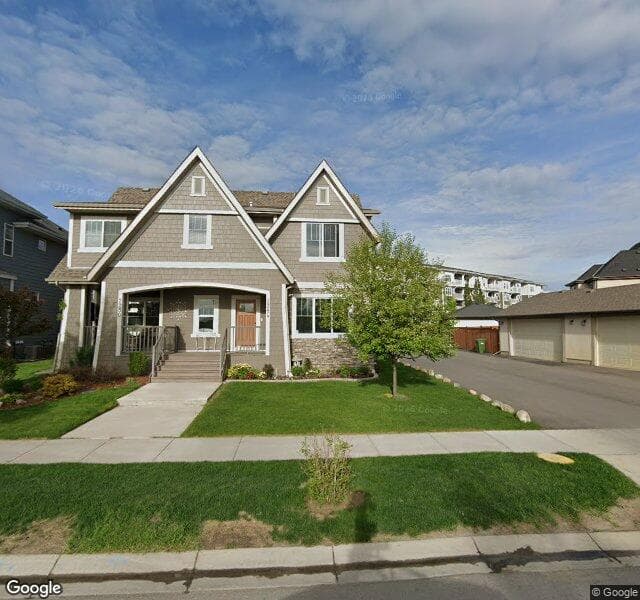 Street view of 2284 Mahogany Boulevard SE, Calgary