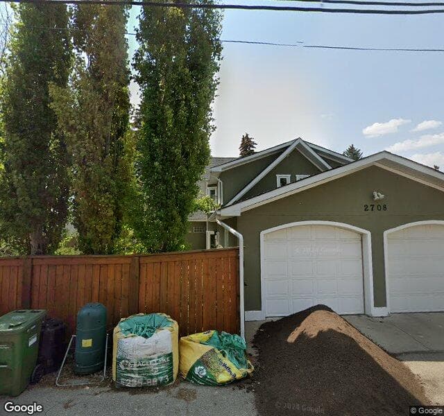 Street view of 2708 Conrad Drive NW, Calgary