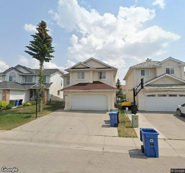 Street view of 112 Coral Springs Landing NE, Calgary