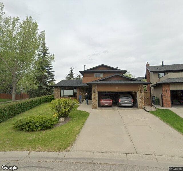 Street view of 16 Deercross Way SE, Calgary