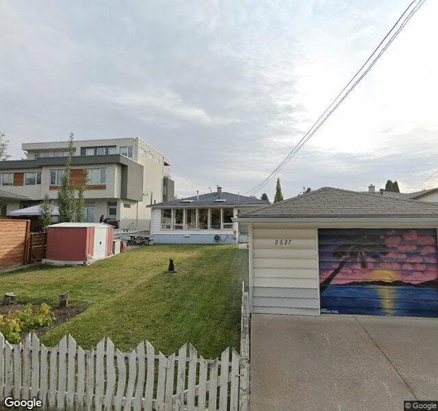 Street view of 2627 31 Street SW, Calgary