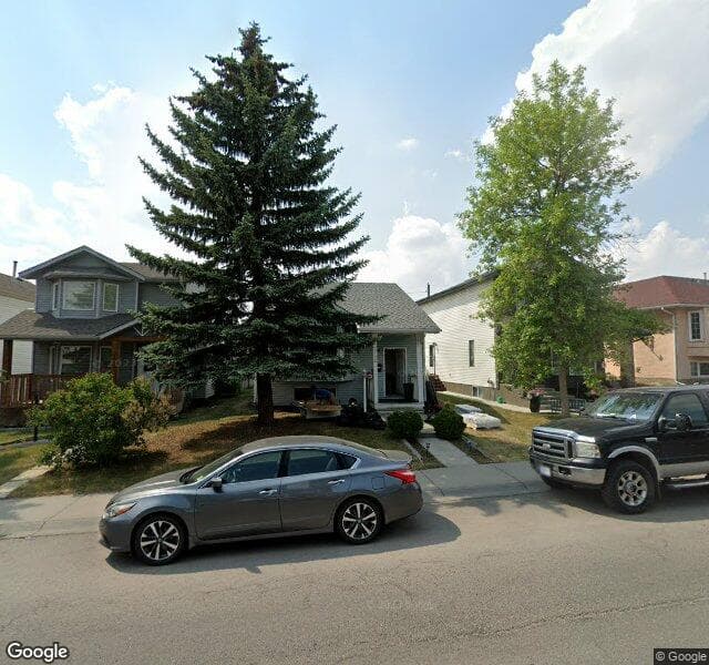 Street view of 3542 Catalina Boulevard NE, Calgary