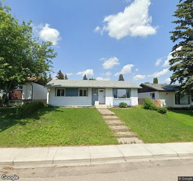 Street view of 1820 76 Avenue SE, Calgary