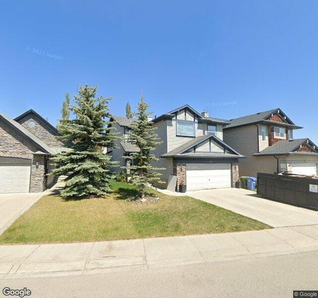 Street view of 10 Cougarstone Court SW, Calgary
