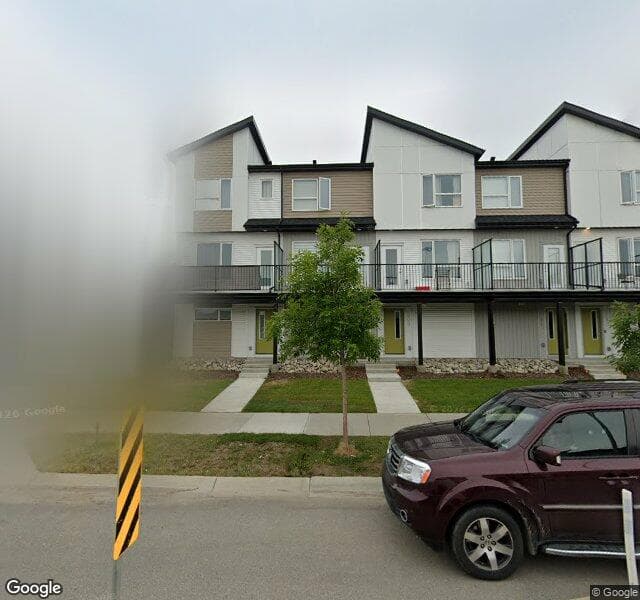 Street view of 307 Redstone Boulevard NE, Calgary