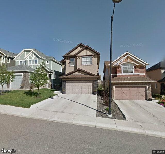 Street view of 158 Aspen Hills Way SW, Calgary