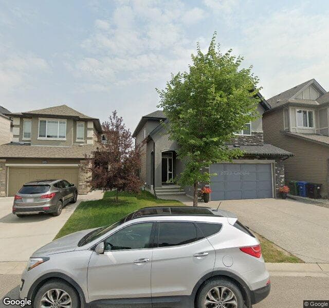 Street view of 130 Cranarch Landing SE, Calgary