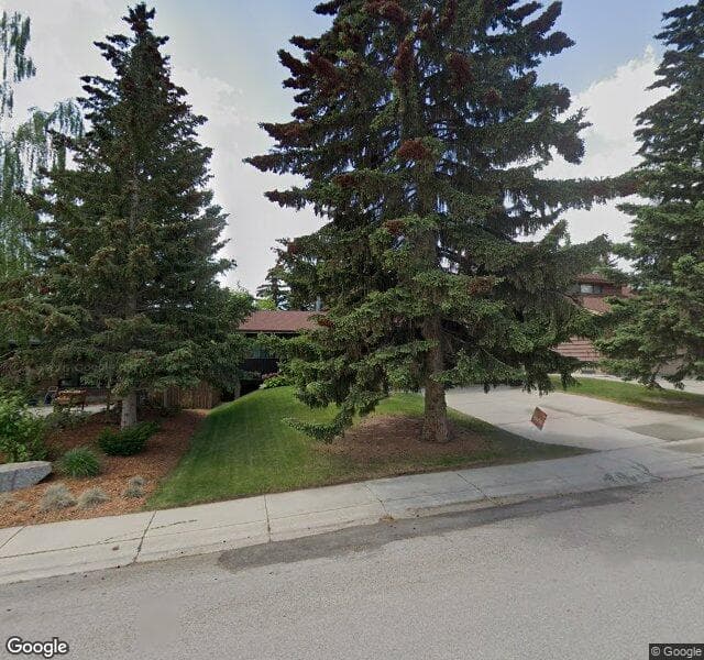 Street view of 1031 Edgemont Road NW, Calgary