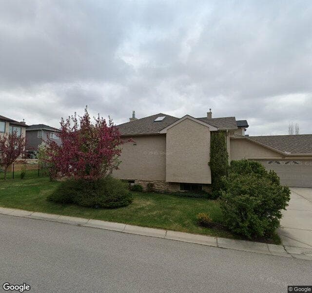Street view of 110 Everglade Way SW, Calgary