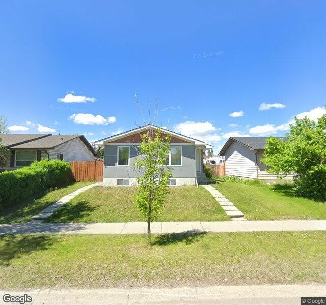 Street view of 1208 Falconridge Drive NE, Calgary