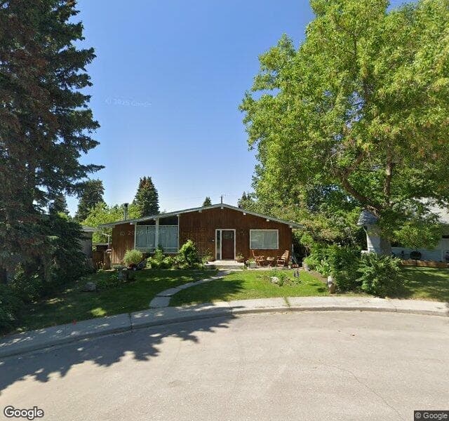 Street view of 1632 Chester Place NW, Calgary
