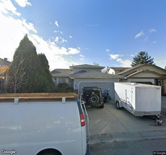 Street view of 168 Riverbrook Way SE, Calgary