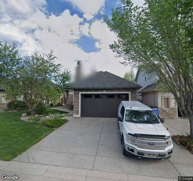 Street view of 24 Cranleigh Park SE, Calgary