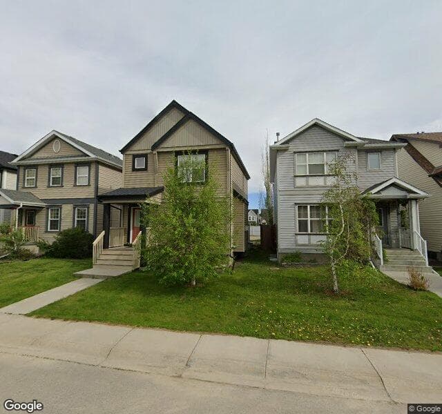 Street view of 136 Copperfield Rise SE, Calgary