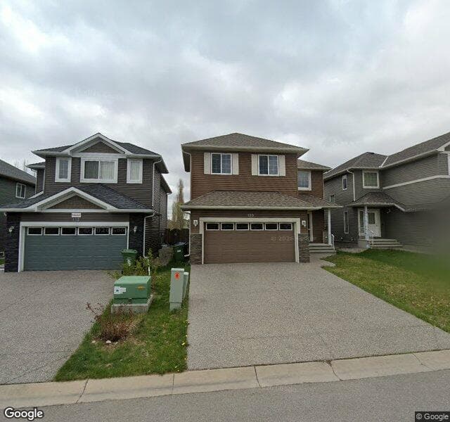 Street view of 129 Everhollow Rise SW, Calgary