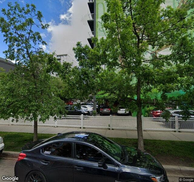 Street view of 105-1411 7 Street SW, Calgary