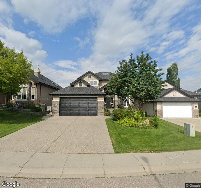Street view of 104 Valley Creek Crescent NW, Calgary