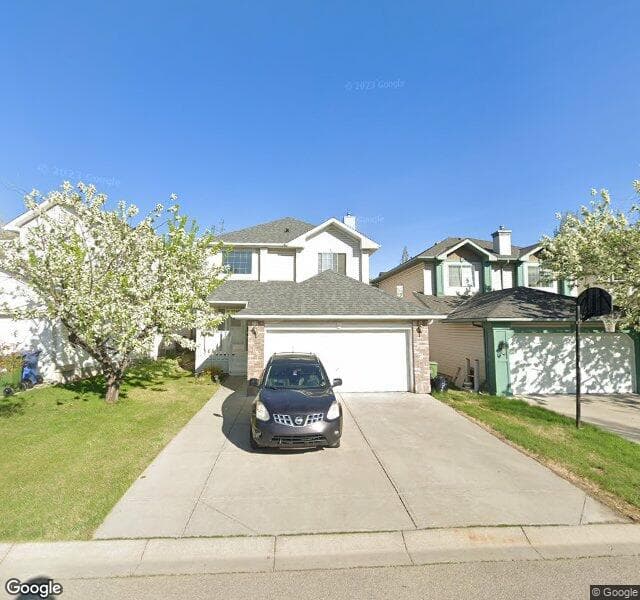 Street view of 167 Hidden Valley Manor NW, Calgary