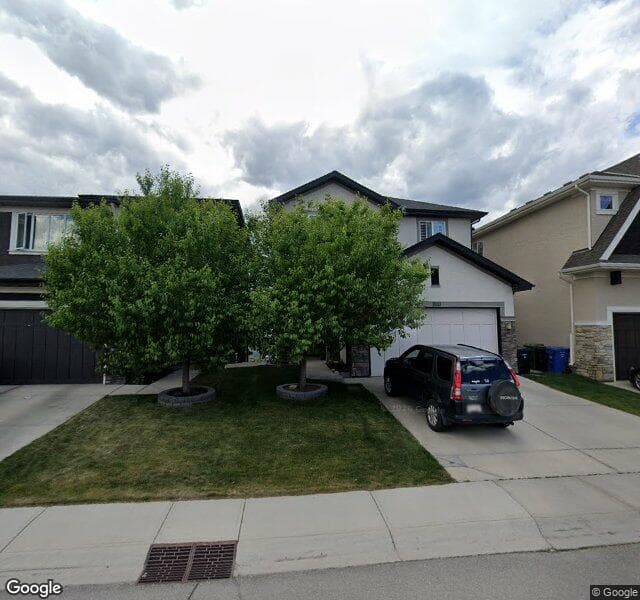 Street view of 119 Evansridge View NW, Calgary